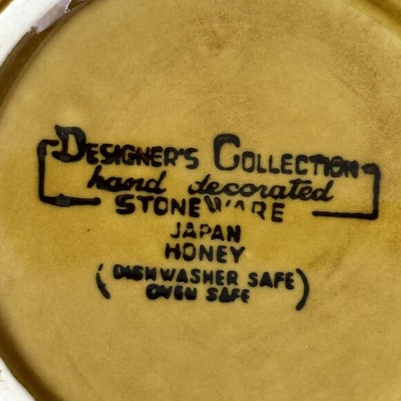 Vintage‎ Designer's Collection Bowl Stoneware Honey Japan 4.5”x3” - Picture 6 of 8